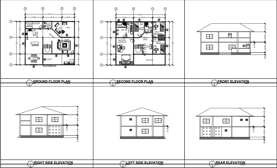 Proposed Two-Storey Residential Building